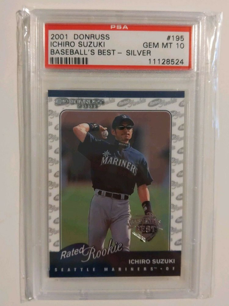 Ichiro Suzuki Autographed 2001 Topps Rookie Card #726