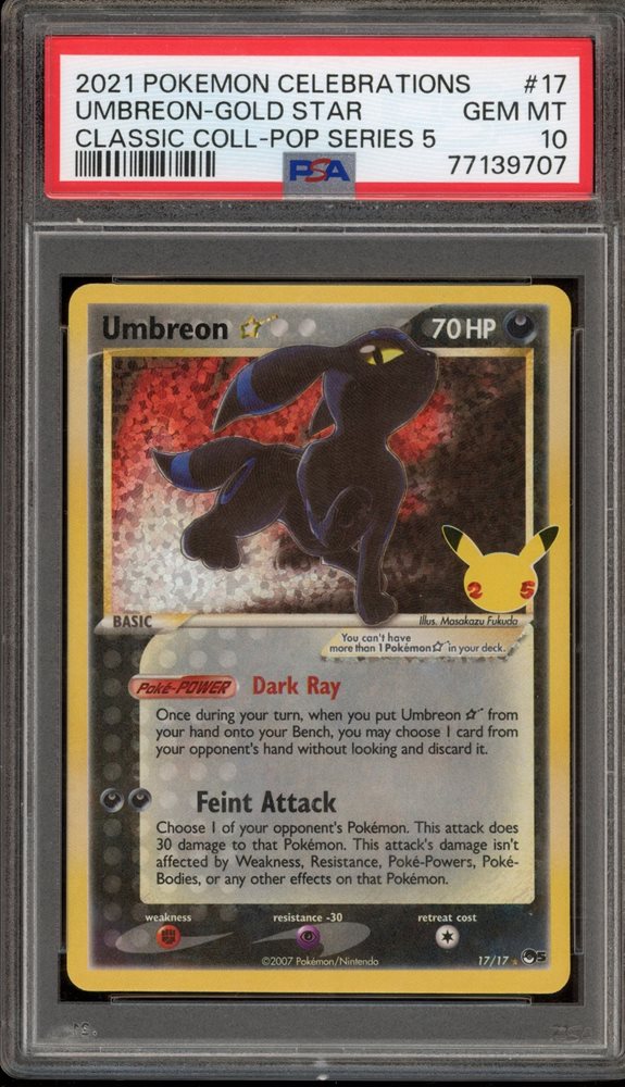 Auction Prices Realized Tcg Cards 2021 POKEMON CELEBRATIONS
