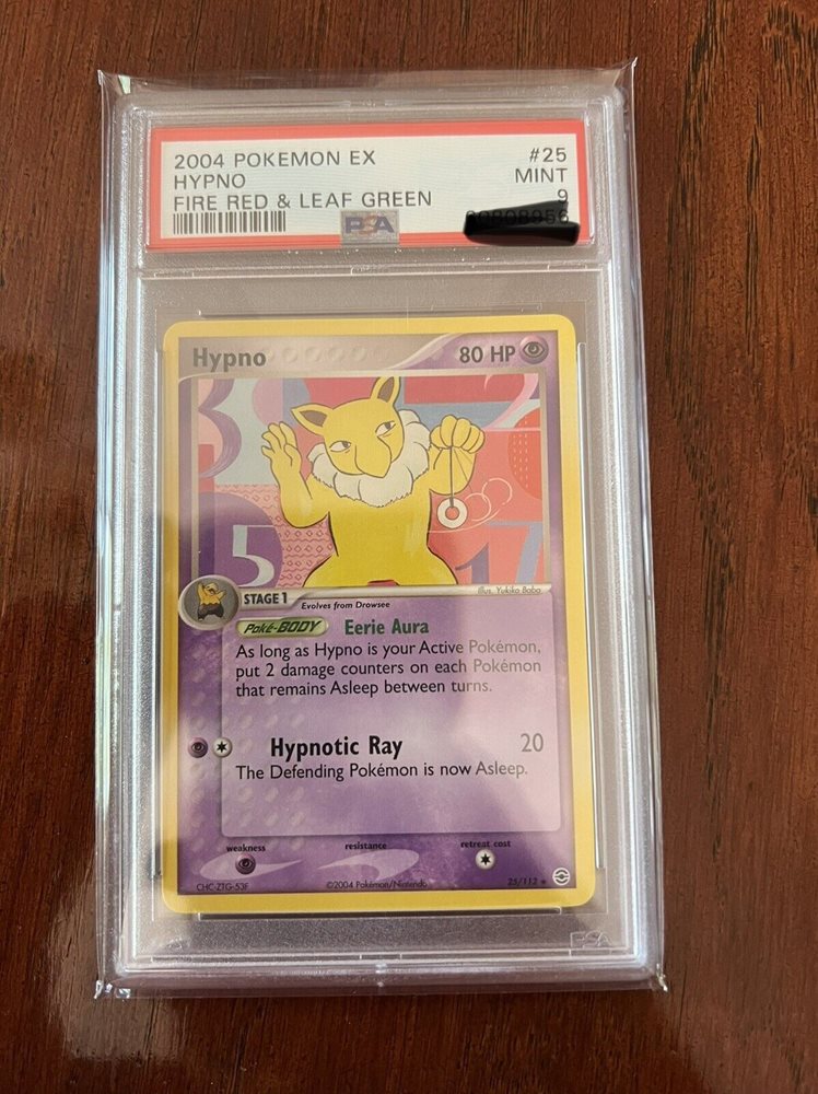 Auction Prices Realized Tcg Cards 2004 POKEMON EX FIRE RED & LEAF GREEN  Hypno