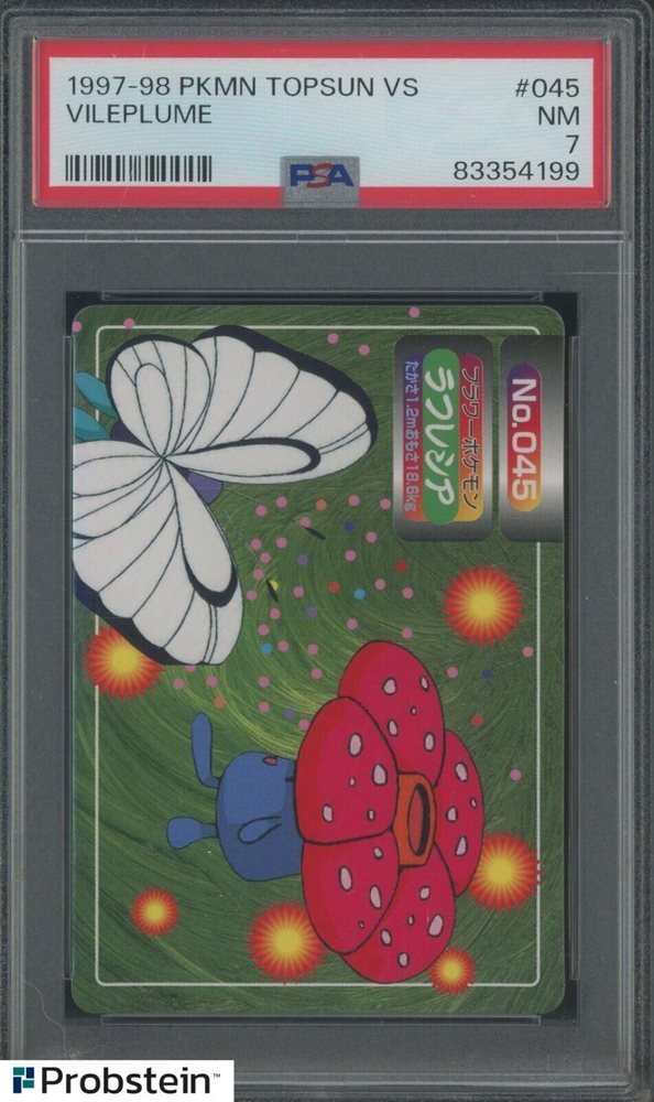 Auction Prices Realized Non-Sport Cards 1997-98 Pokemon Topsun Vs 