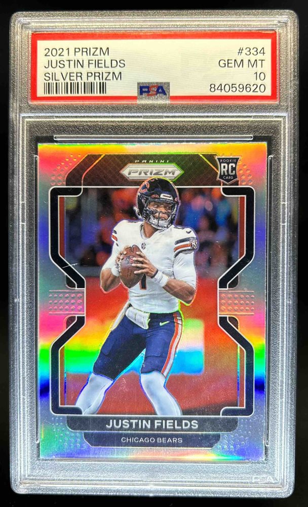 Justin Fields rated rookie サイン NFL カード Justin Fields rated rookie サイン NFL カード 2021 Donruss