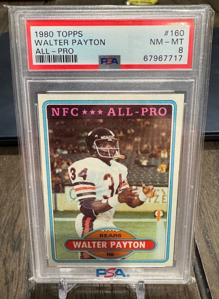 Auction Prices Realized Football Cards 1980 TOPPS Walter Payton