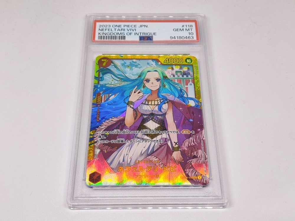 ワンピース カード NEFELTARI VIVI #27 PSA 9