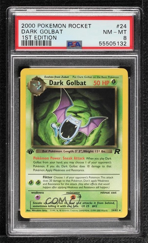 Auction Prices Realized Tcg Cards 2000 POKEMON ROCKET Dark