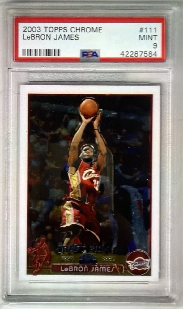 Auction Prices Realized Basketball Cards 2003 TOPPS CHROME Lebron