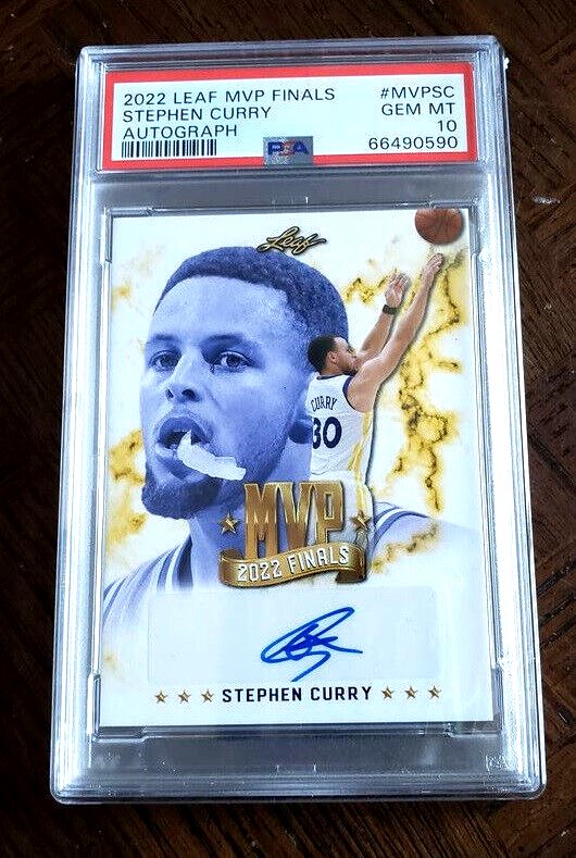 Leaf ステフィン カリー Curry 10枚限定 直筆サインカード Auto Leaf ステフィン カリー Curry 10枚限定 直筆サインカード Auto