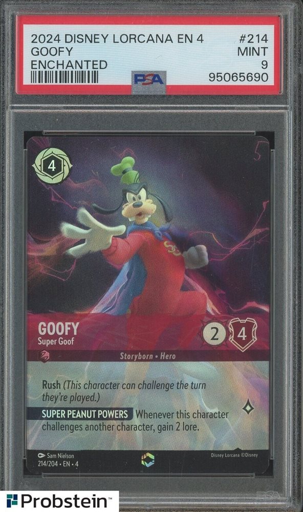 ロルカナ　グーフィー エンチャ GOOFY Super Goof エンチャンテッド Lorcana ロルカナ - メルカリ