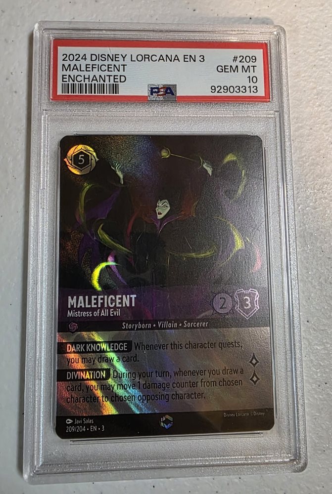 PSA10 Maleficent マレフィセント　ロルカナ　プロモ PSA10 Maleficent マレフィセントロルカナプロモ