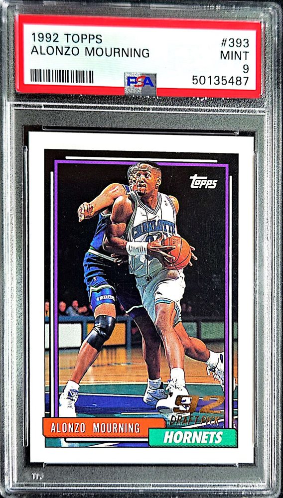 Auction Prices Realized Basketball Cards 1992 TOPPS Alonzo Mourning