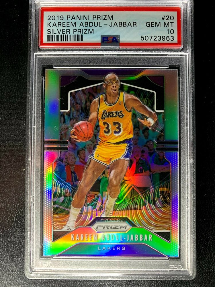 KAREEM ABDUL-JABBAR サインカード 1986年 試みれ