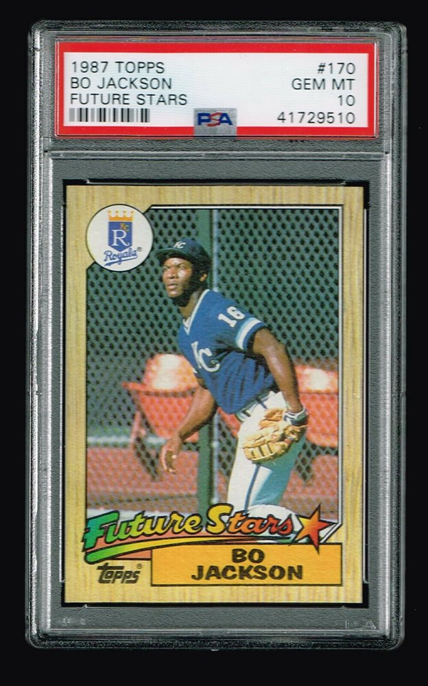 Auction Prices Realized Baseball Cards 1987 Topps BO Jackson Future Stars