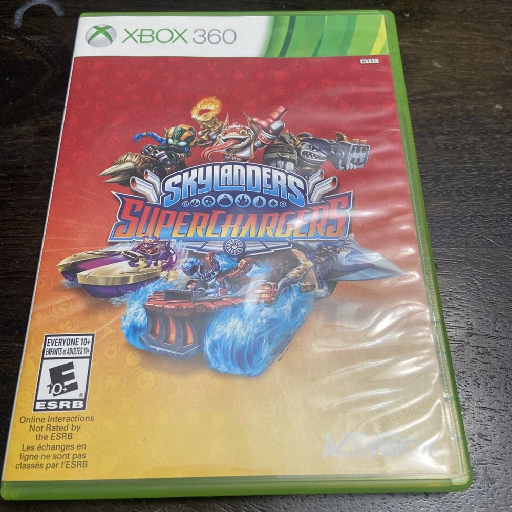 Skylanders Superchargers Xbox 360 Case