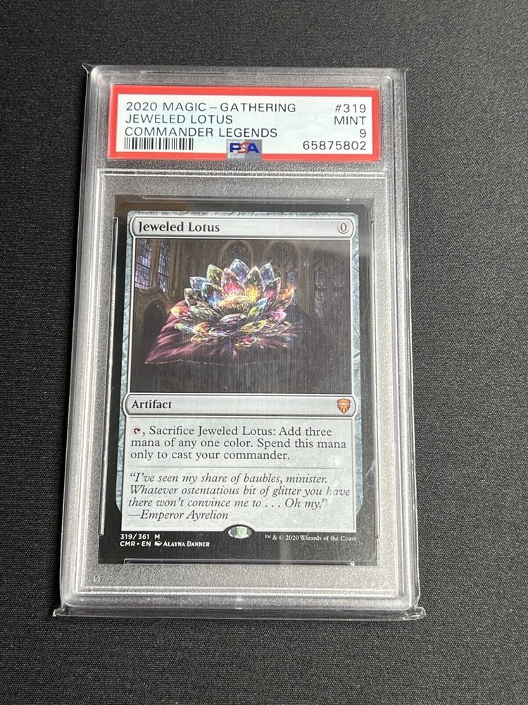 【PSA 10】Jeweled Lotus 宝石の睡蓮　MTG Auction Prices Realized Tcg Cards 2020 MAGIC THE GATHERING