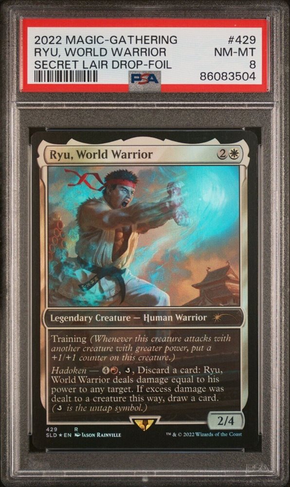 マジック：ザ・ギャザリング 2022 MAGIC: THE GATHERING Ryu Ryu, World Warrior Secret Lair Drop Foil for sale online | eBay