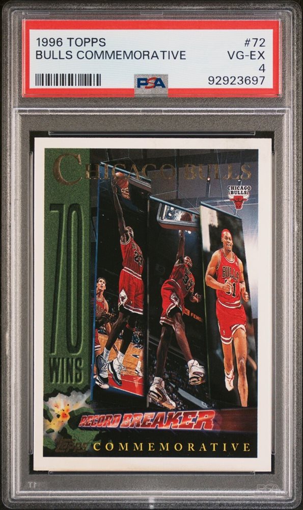 Auction Prices Realized Basketball Cards 1996 TOPPS Bulls