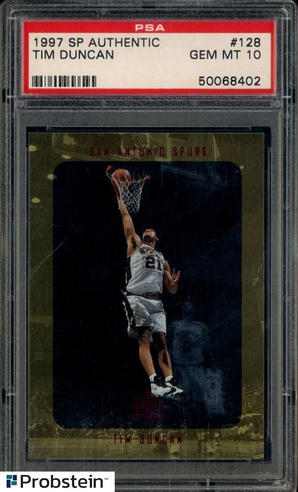 1997-98 SP Authentic Tダンカン ルーキーカード 1997-98 SP Authentic - Tim Duncan #128 for sale | eBay