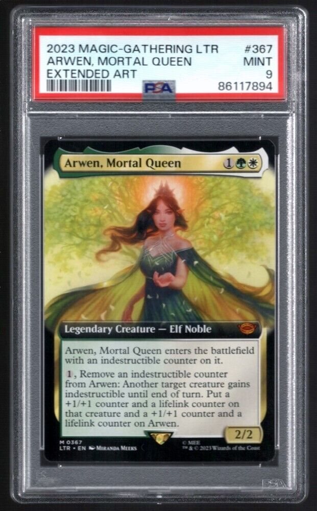 サージFOIL 拡張アート Arwen, Mortal Queen 2枚セット サージFOIL