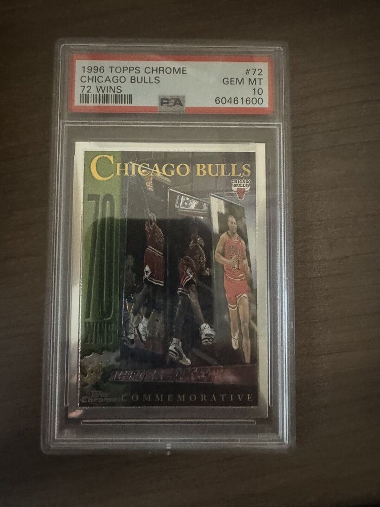 Auction Prices Realized Basketball Cards 1996 TOPPS CHROME Chicago