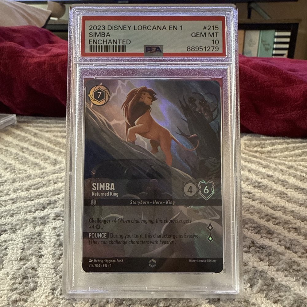 Auction Prices Realized Tcg Cards 2023 DISNEY LORCANA EN 1