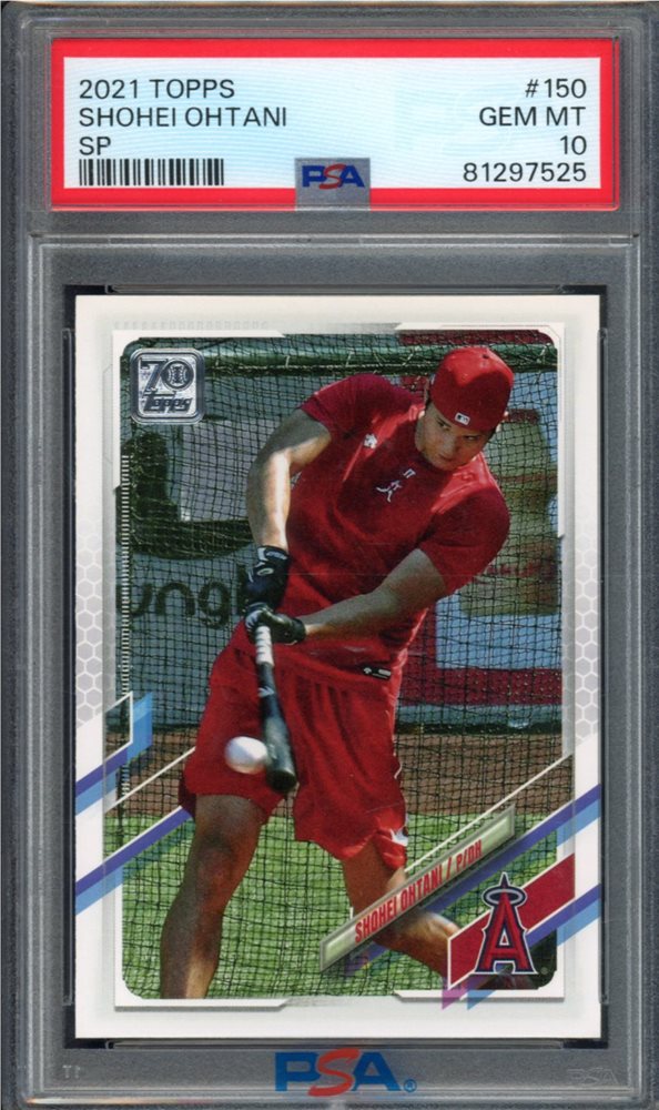 2021 Topps Update Topps Tek 大谷翔平 PSA 10