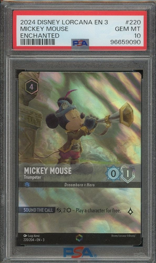 Auction Prices Realized Tcg Cards 2024 DISNEY LORCANA EN 3
