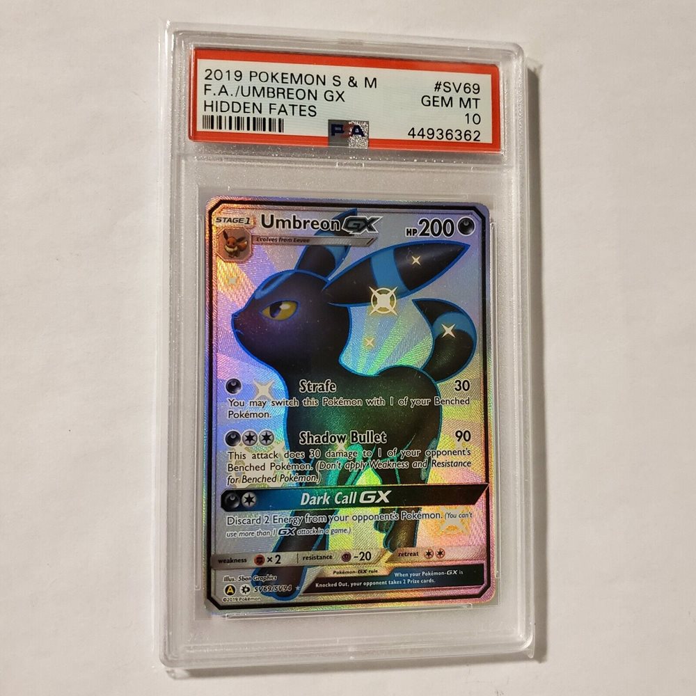 Auction Prices Realized Tcg Cards 2019 Pokemon Sun & Moon Hidden Fates Full  Art/Umbreon GX