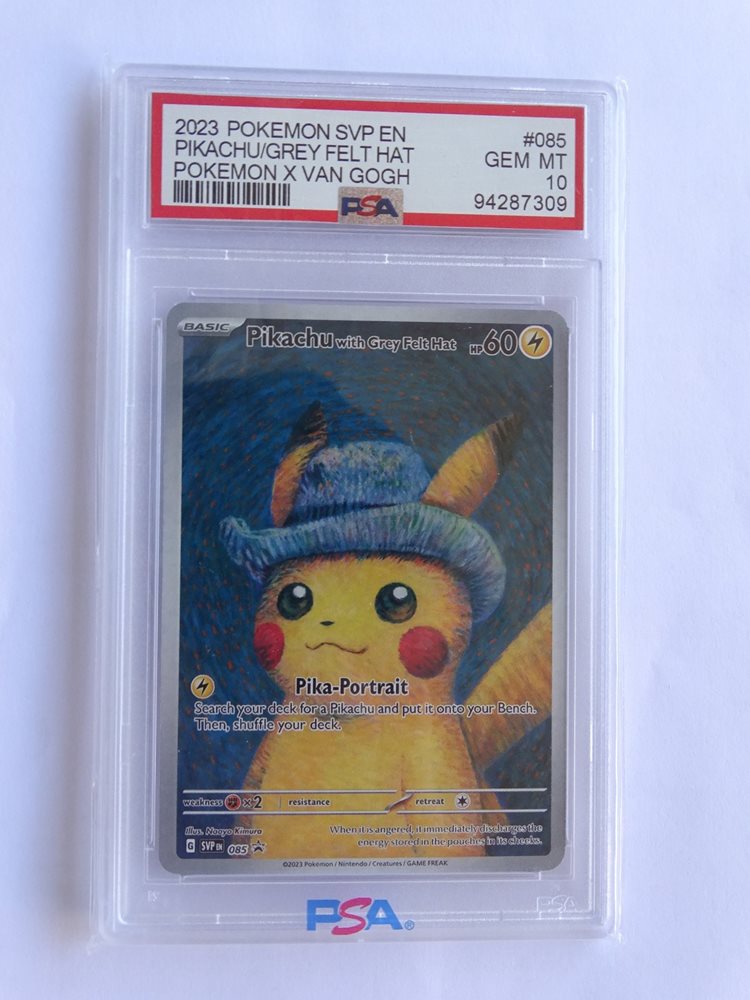 2023 Pokémon SVP EN ピカチュウ #085 PSA 10 Pikachu with Grey Felt Hat [SVP EN 085] - みんなのポケカ相場 GR