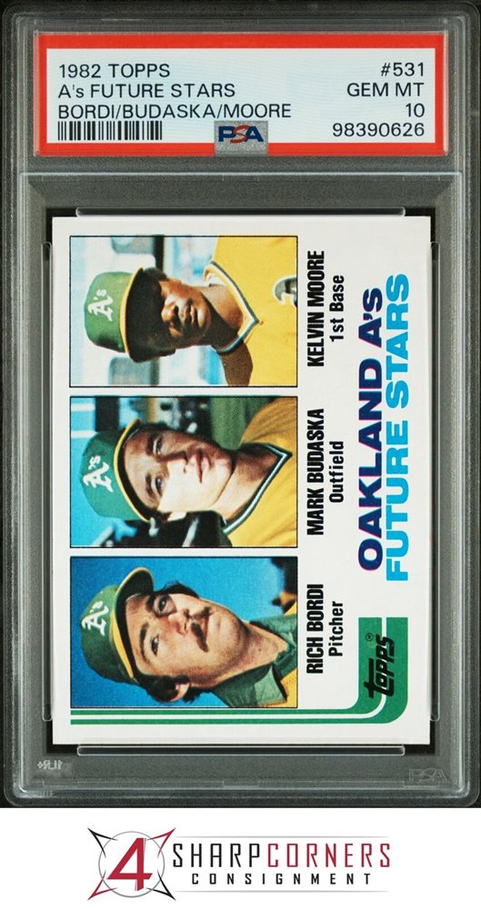 Auction Prices Realized Baseball Cards 1982 TOPPS A's Future Stars