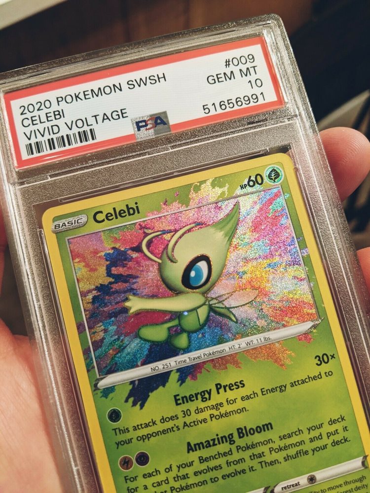 Auction Prices Realized Tcg Cards Pokemon Sword Shield Vivid Voltage Celebi