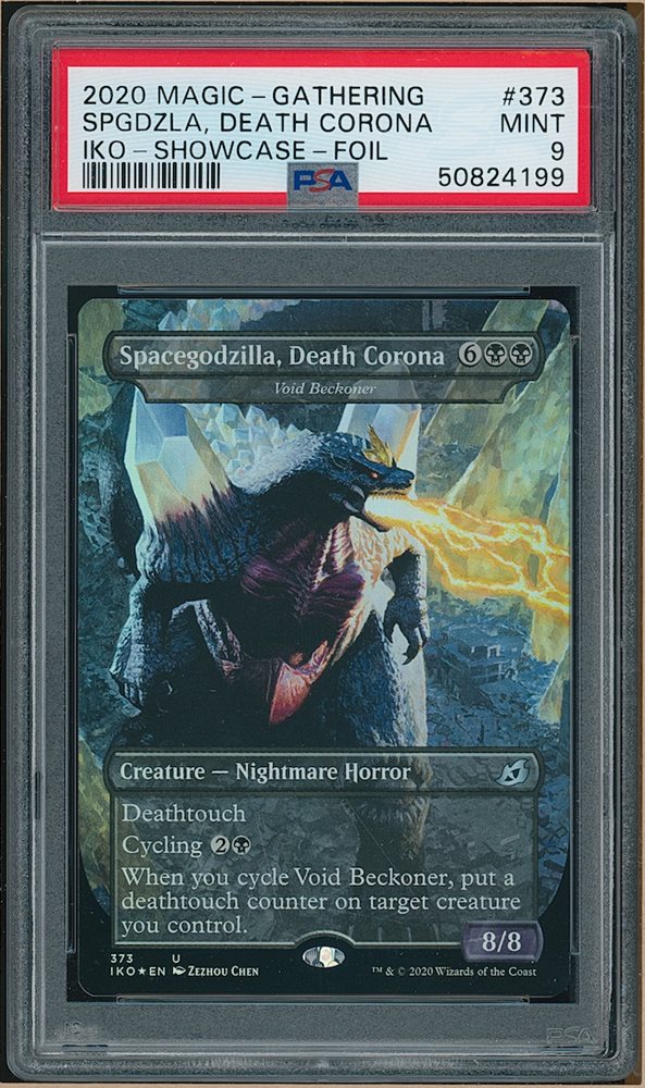 spacegodzilla mtg card Magic: The Gathering - Zilortha, Strength Incarnate - Godzilla, King of The  Monsters - Foil