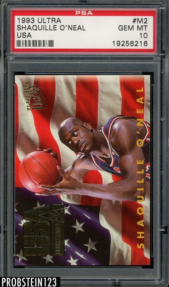 Auction Prices Realized Basketball Cards 1993 Ultra Shaquille O'Neal USA