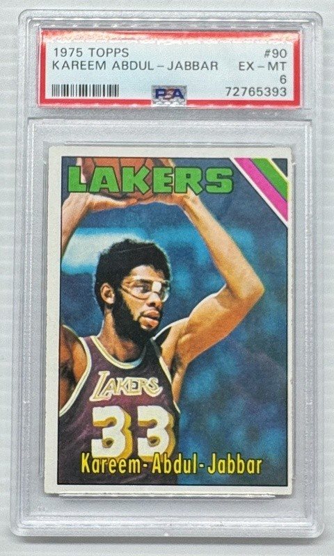 Auction Prices Realized Basketball Cards 1975 TOPPS Kareem