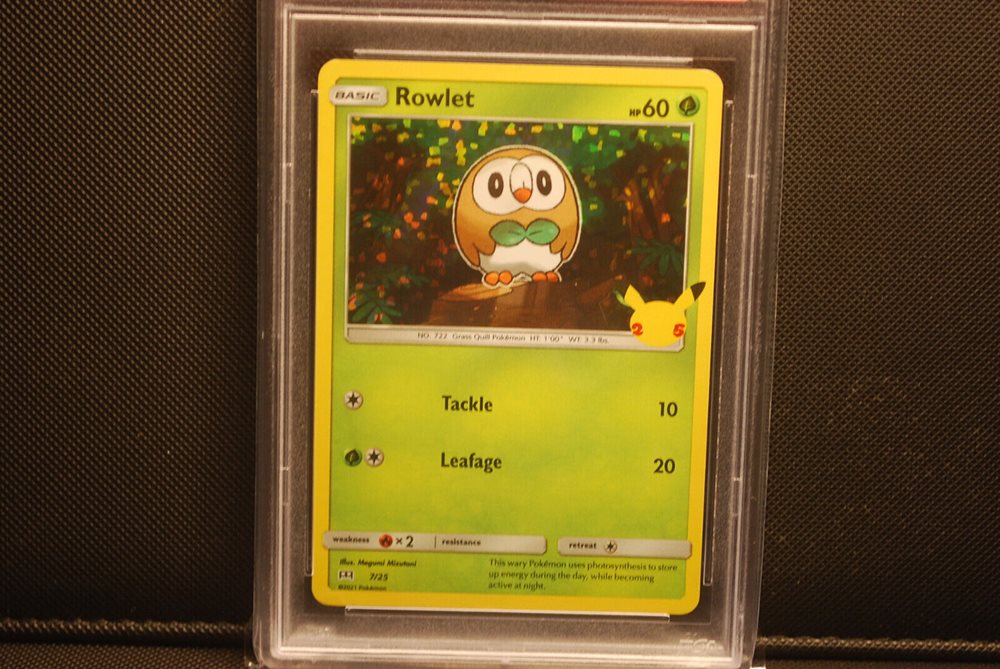 rowlet holographic pokemon card Report Card Comments for Students main image 0