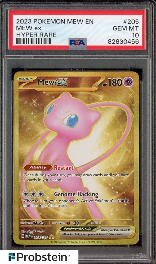 Auction Prices Realized Tcg Cards 2023 POKEMON MEW EN-151 Mew Ex