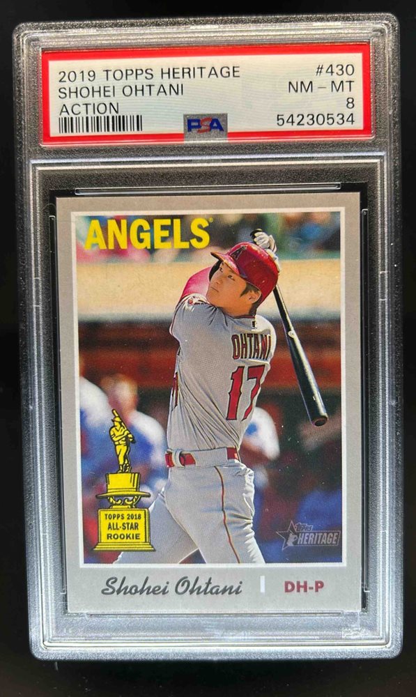 大谷翔平　2019 TOPPS HERITAGE SHOHEI OHTANI 2019 Topps Heritage NAP-14 New Shohei Ohtani Age Performers Mint