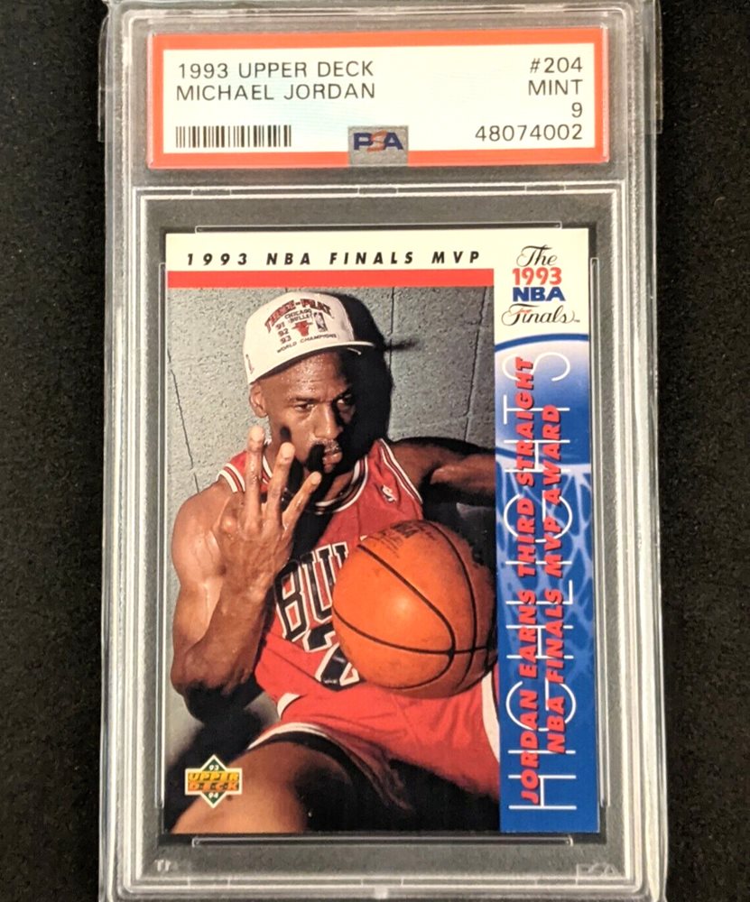 マイケルジョーダン 1993 Upper Deck PSA 9 Michael Jordan 1993 Upper Deck SE Retirement MJR1 PSA 9 MINT