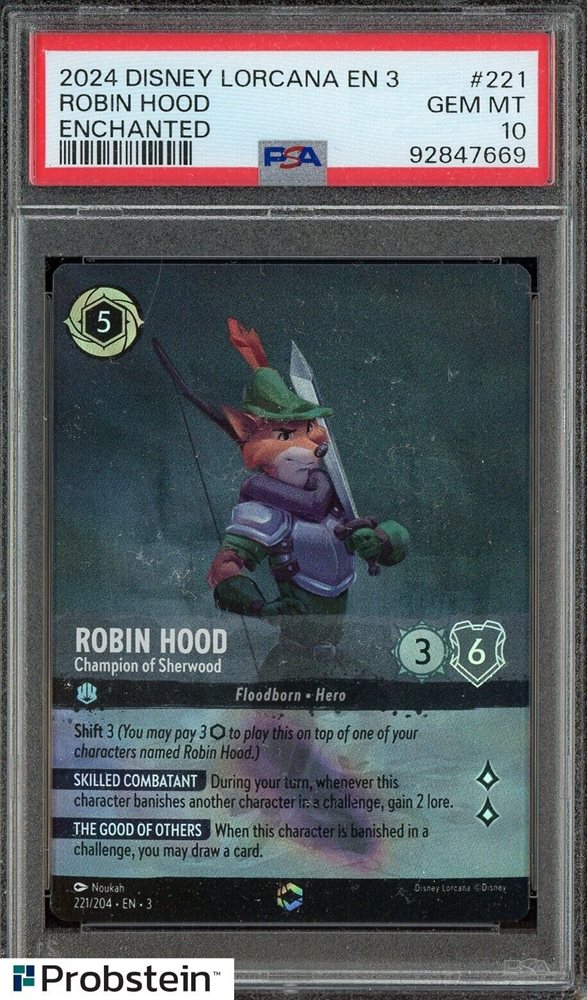 Auction Prices Realized Tcg Cards 2024 DISNEY LORCANA EN 3