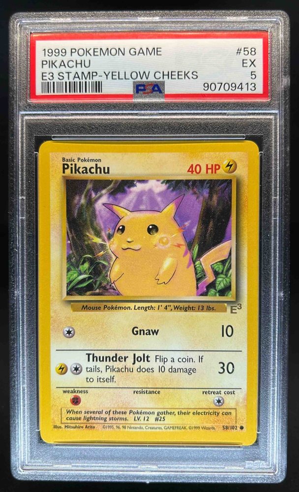【PSA鑑定済】☆2枚セット☆ 1999 ピカチュウ（イエローチークス） ポケカ PSA10】ピカチュウ 英語 イエローチーク シャドーレス ポケカ