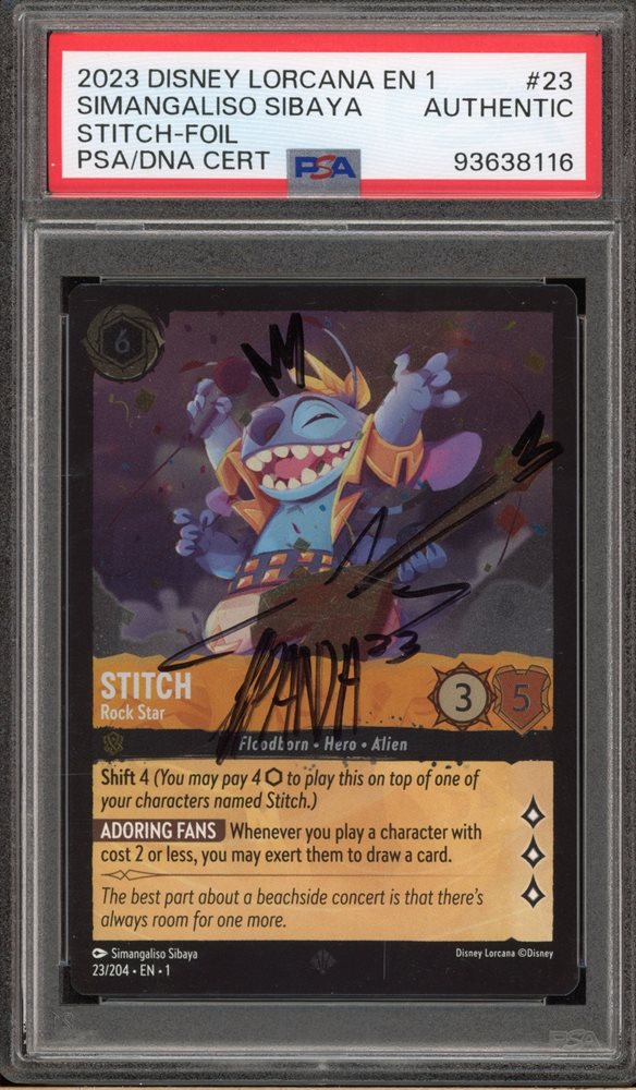 Auction Prices Realized Tcg Cards 2023 DISNEY LORCANA EN 1