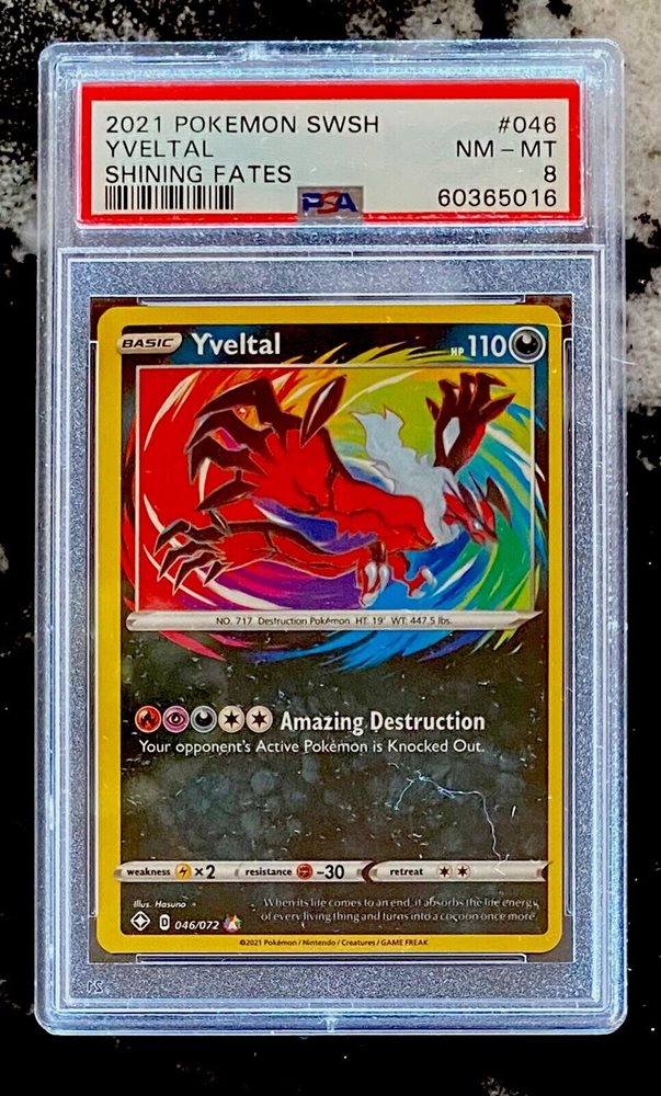 yveltal pokemon card price 2021 Pokémon Shining Fates Yveltal Amazing Rare 046/072 CGC 9 Mint –  Oblivion Collectibles main image 0