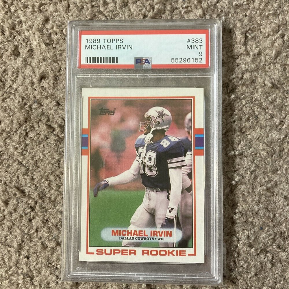 Auction Prices Realized Football Cards 1989 Topps Michael Irvin