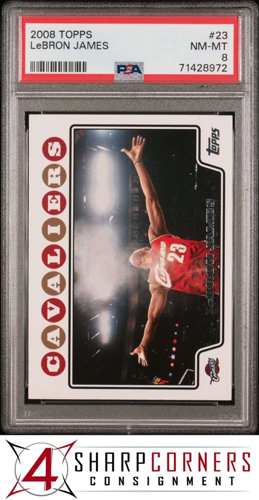 Auction Prices Realized Basketball Cards 2008 TOPPS Lebron James