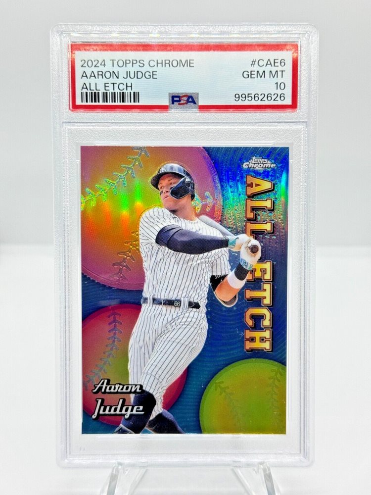 aaron judge graded cards 2025 Topps Series 1 Aaron Judge Stars Of MLB GMG Graded 10 Gem Mint 