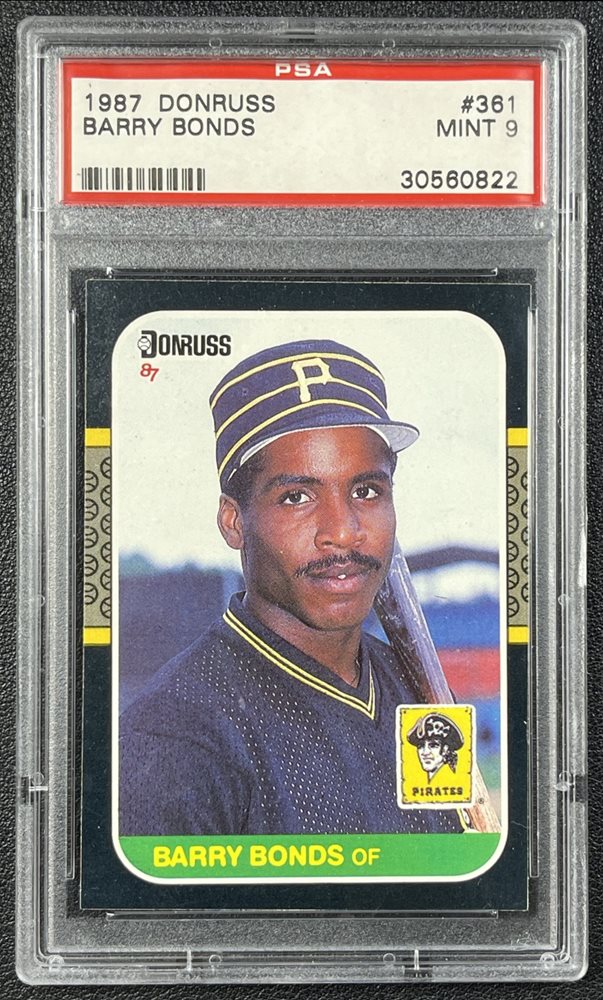 Auction Prices Realized Baseball Cards 1987 DONRUSS Barry Bonds