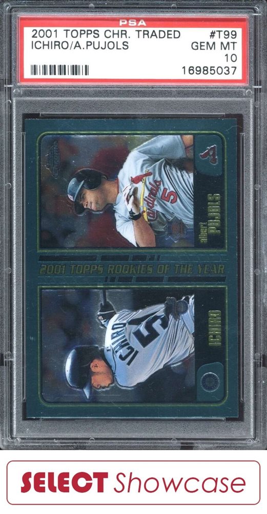 ichiro イチロー ルーキー　2001 TOPPS CHROME  PSA9 PSA9 2001 ルーキー イチロー TOPPS CHROME