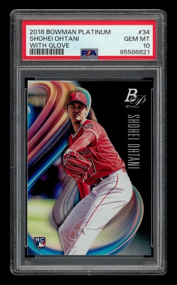 その他 2018 Bowman Platinum SHOHEI OHTANI Shohei Ohtani 2018 Bowman Platinum #34 SP Variation (Bag On