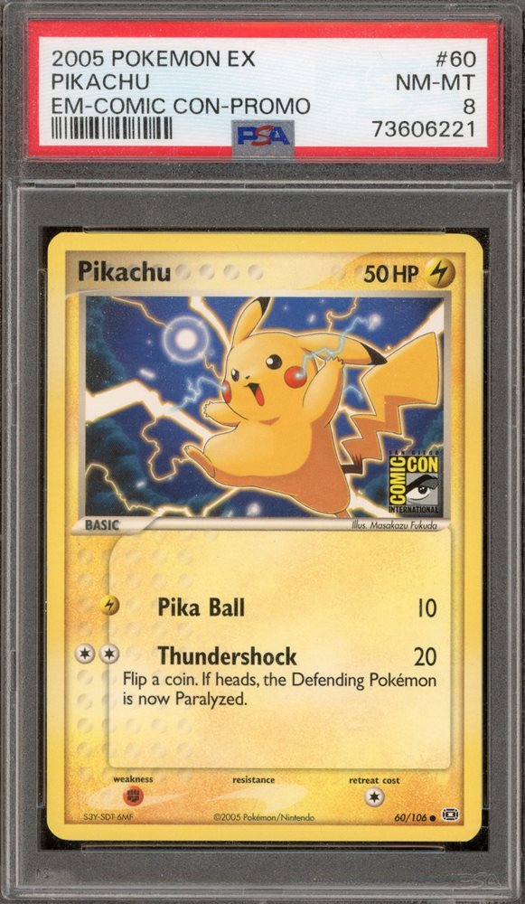 Auction Prices Realized Tcg Cards 2005 POKEMON EX EMERALD Pikachu