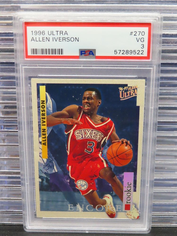 ALLEN IVERSON SPECTRA PSA10 ジャージナンバー ALLEN IVERSON SPECTRA PSA10 ジャージナンバー