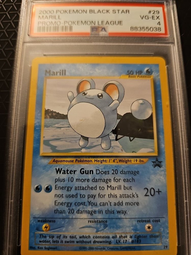 ポケモンカード Marill 50 HP プロモ 2000 ポケモンカード Marill 50 HP プロモ 2000（ダイノーズex (星2