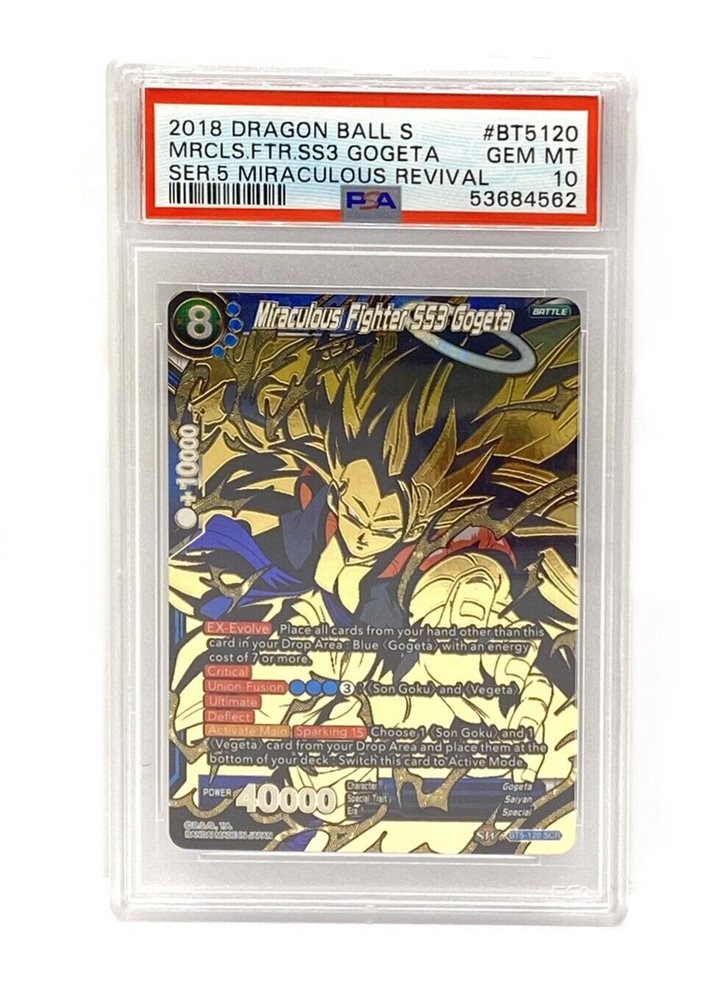BT5-120 SCR SS3 ゴジータ シークレットレア BT5-120 SCR Gogeta SS3, le Combattant miraculeux | Dragon